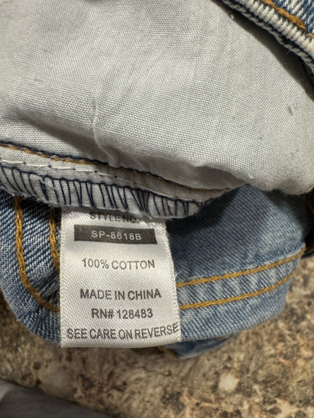 Litz denim shorts size S - Picture 4 of 5